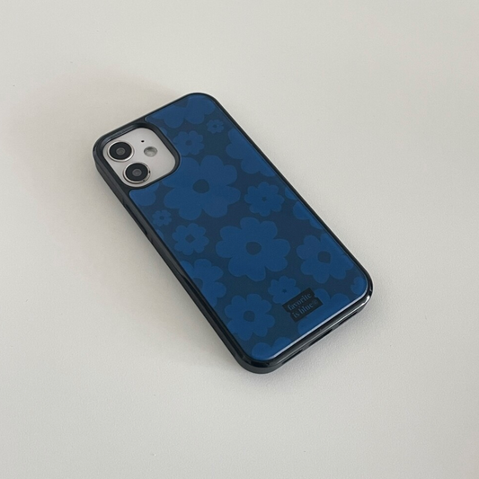 ｜midmaly｜ Denim Flower Epoxy Phone Case