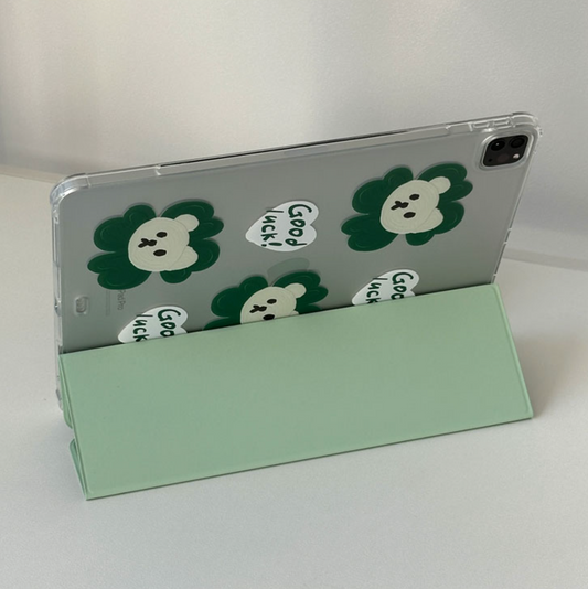 ｜MAZZZZY｜ Clover Muffin Avocado Ipad Case