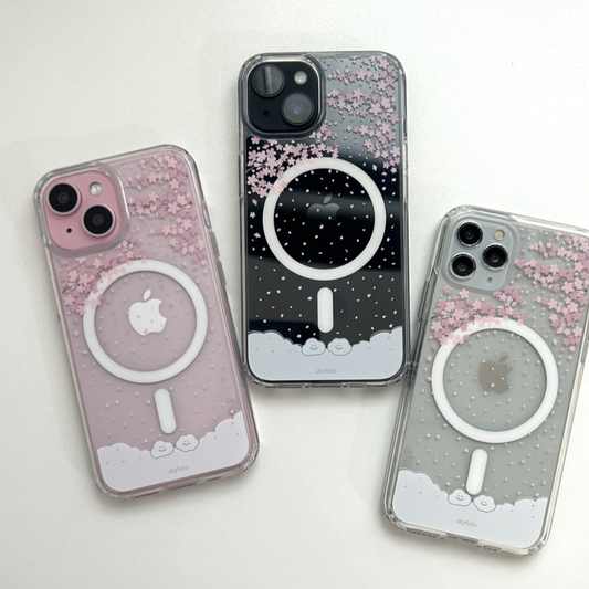 ｜skyfolio｜ Cherry Blossom MagSafe Phone Case