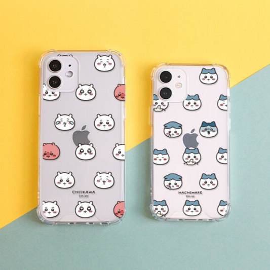 ｜韓版Chiikawa｜ Chiikawa Jelly Hard Phone Case 透明硬殼手機殼