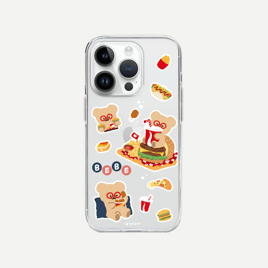 ｜TETEUM｜ FAST FOOD BEBE PHONE CASE
