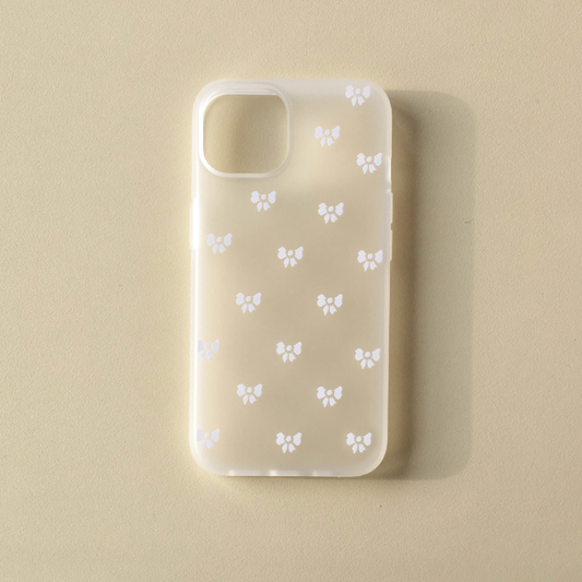 ｜whatiwon｜ Blurry Ribbon Case
