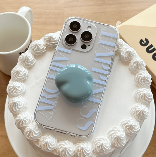 ｜Mademoment｜ Happiness Archive Pattern Clear Phone Case (3 Types)