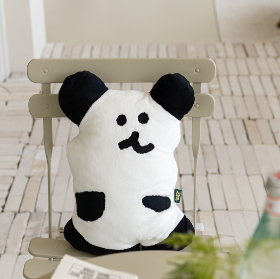 ｜Dinotaeng｜ Oreo BOBO Flat Fur Cushion