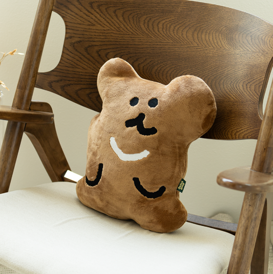 ｜Dinotaeng｜ Croissant BOBO Flat Fur Cushion