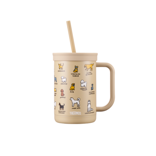 ｜ZERO PER ZERO｜ THERMOS The Compact Straw Cup & Tumbler 600ml