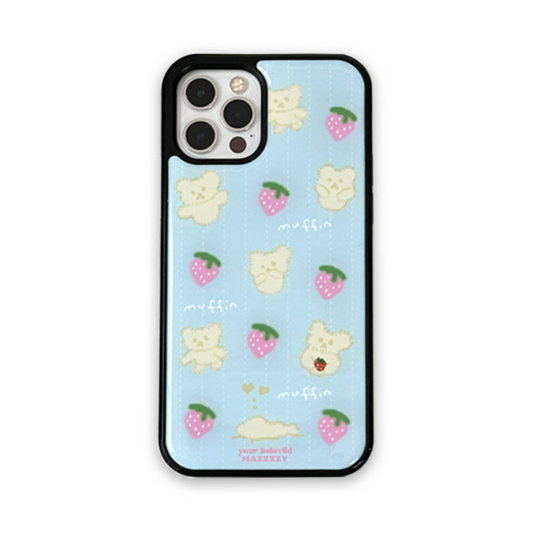 ｜MAZZZZY｜ Fluffy Muffin Epoxy Phone Case