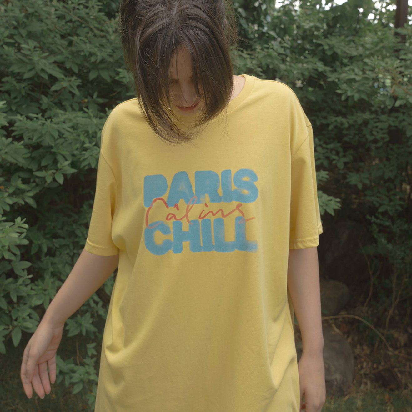 ｜HOTEL PARIS CHILL｜ Paris Chill T-Shirt (Vanilla)