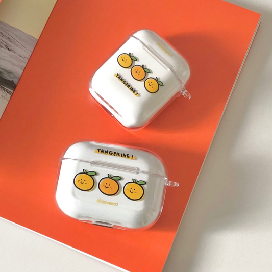 ｜bora and｜ Three Tangerines Airpods Hard Case