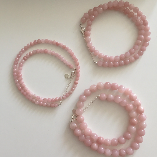 ｜moat｜ Pink Cloud Necklace (Silver925)