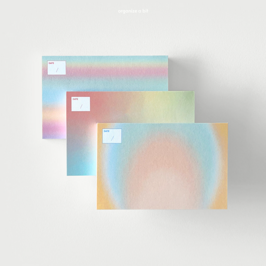 ｜oab studio｜ Rainbow Memo