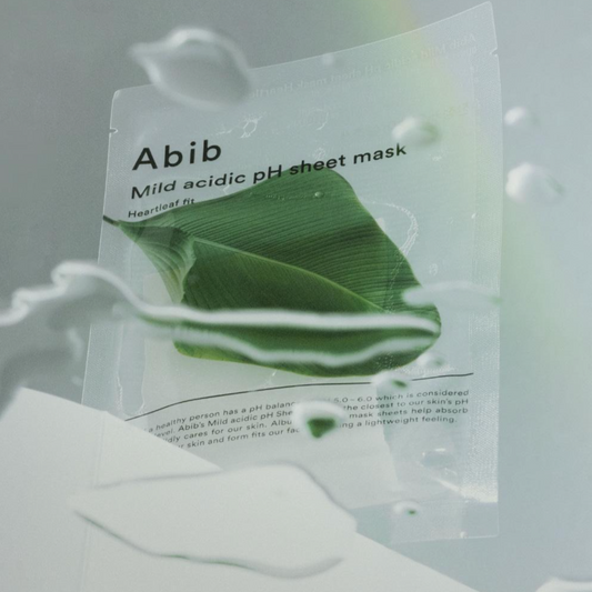 ｜abib｜ Mild Acidic pH Sheet Mask Heartleaf Fit 10P