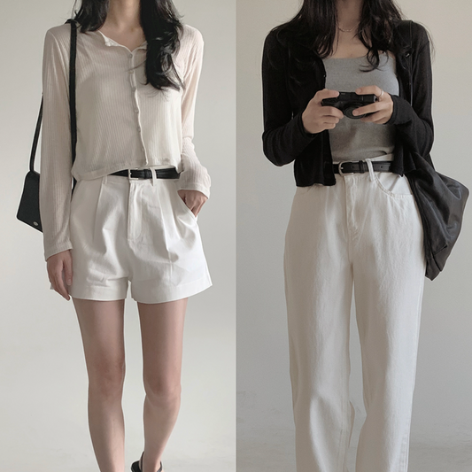 ｜SLOWAND｜ # SLOWAMDE Thin Fit Summer Cardigan