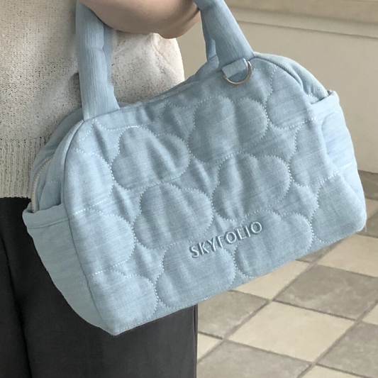 ｜Skyfolio｜ Cloud Quilting Bag (Denim Blue)