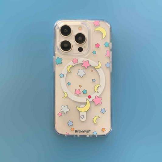 ｜byemypie｜ Star Candy MagSafe Jelly Hard Case