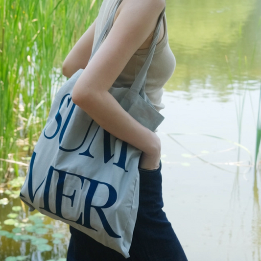 ｜SLOWSTITCH｜ Summer Bag (Navy)