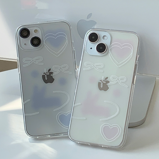 ｜withsome｜ Ribbon Space Jelly Phone Case