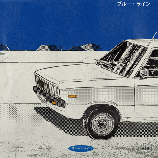 ｜tabacobooks｜ Blue Line 7"