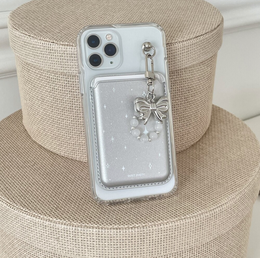 ｜dust dusty｜ Twinkle MagSafe Card Slot + Phone Case Set