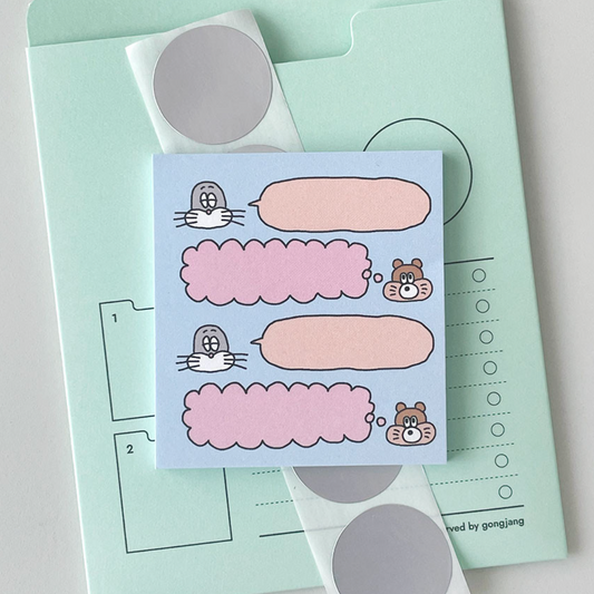 ｜scooty studio｜ Sticky Note - Chatting