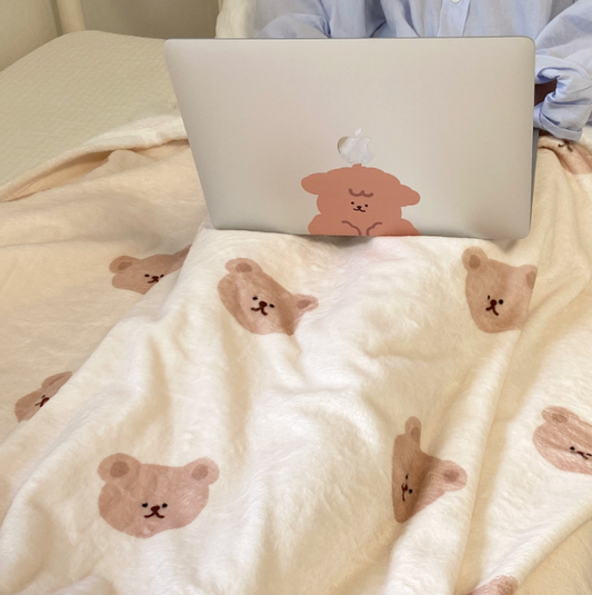 ｜moominzy｜ 찌부 Blanket (Beige)