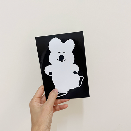 ｜Dinotaeng｜ HAPPY QUOKKA WINDOW STICKER