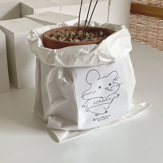 ｜collector mumu｜ 총총 햄찌 Paper Sticker (3ea)