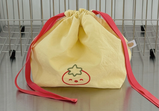 ｜HOOKKA HOOKKA STUDIO｜ Dumpling Pouch (Tomato)