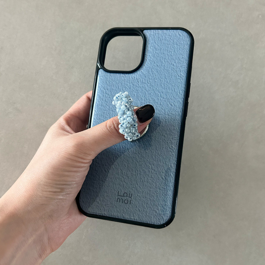 ｜loumoi｜ Present Series : Wool Skyblue Phone Case