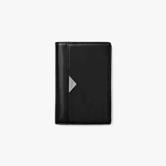 ｜fennec｜ Triangle Passport Wallet (Black)