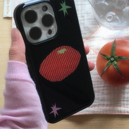 ｜1081｜ 토 마 토 ! Epoxy Phone Case