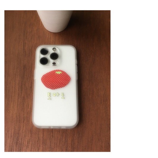 ｜1081｜ 토 마 토 !  Translucent Jelly Case