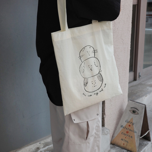 ｜LITTLE TEMPO｜ Me and Dog and Cat Nylon Bag