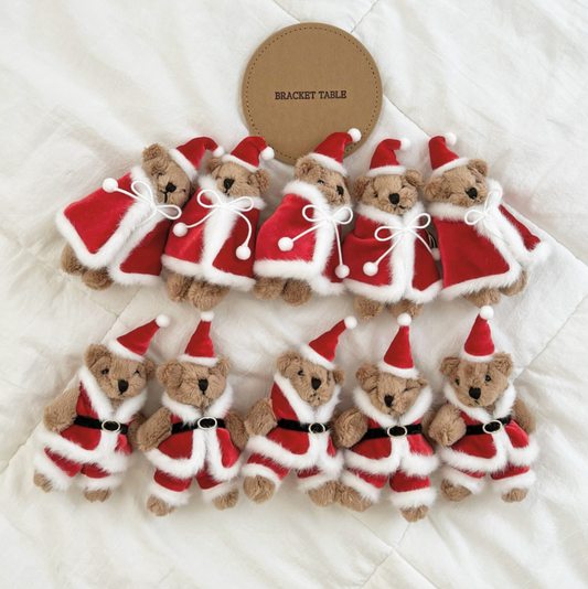 ｜Bracket Table｜ Santa Bear Keyring