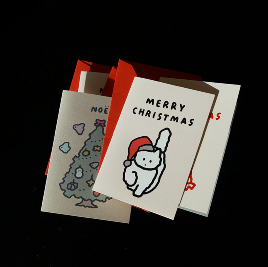 ｜ZERO PER ZERO｜ Christmas Card Collection (24Types)