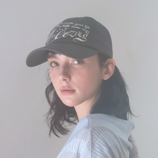 ｜COZING｜ Fairy Ball Cap Charcoal