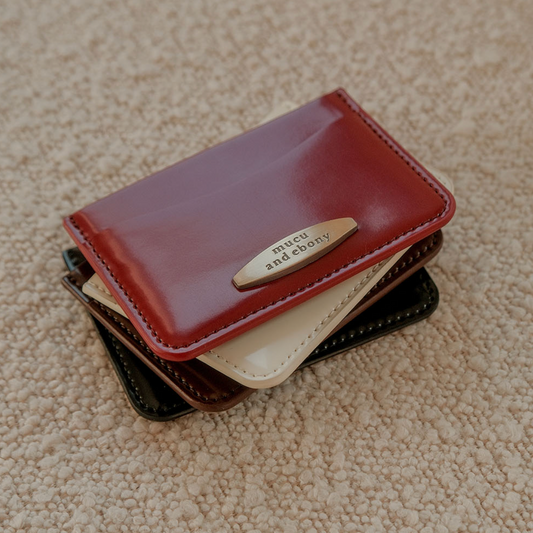 ｜mucu and ebony｜ Dessert Card Wallet Red Velvet