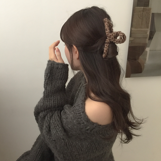 ｜moat｜ Leopared Hairpin -24 (2type)