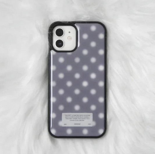 ｜YOUTH SPIRIT｜ Snow Dot Epoxy Case Bumper Grey
