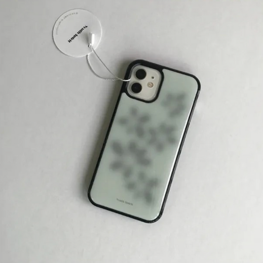 ｜YOUTH SPIRIT｜ Fog Flower Grey Gradient Epoxy Case Bumper