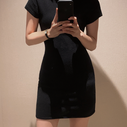 ｜SLOWAND｜ Under Whole Garment Knitwear Dress (Premium Knitwear)