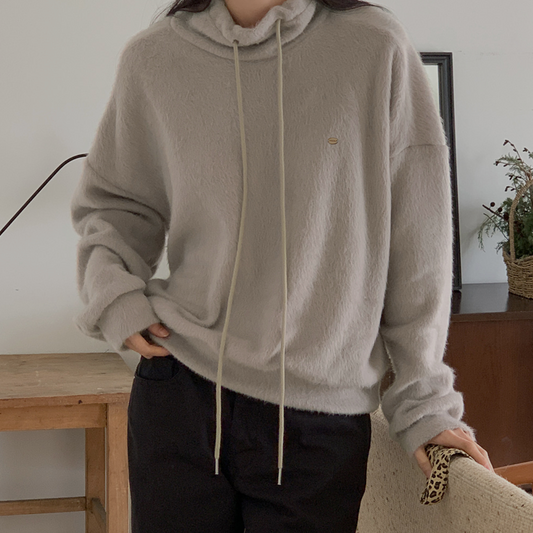 ｜FROM HEAD TO TOE｜ *Love From* High Neck Soft Sweatshirt