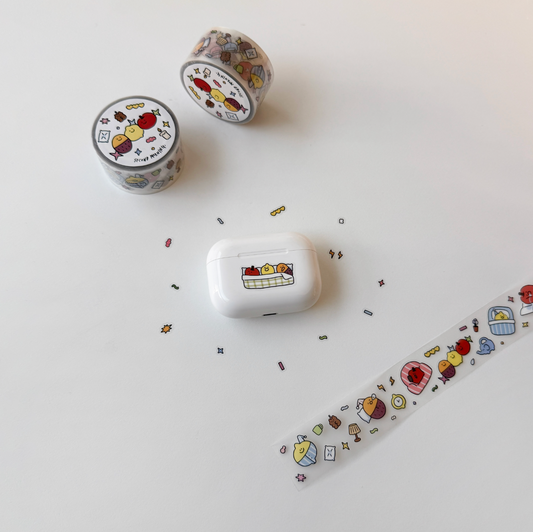 ｜second morning｜ Pajama Party Kisscut Masking tape