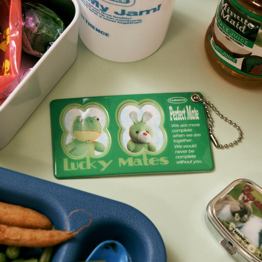 ｜THENCE｜ Mate Photo Key Holder Green