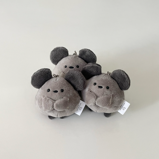 ｜collector mumu｜ 검은콩쥐 Keyring (Black)