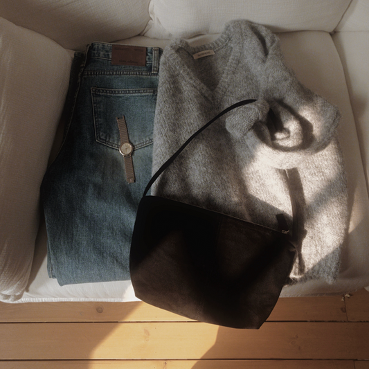 ｜SLOWAND｜  # LENTO Your Light Suede Bag