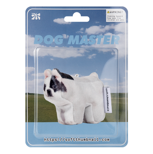 ｜SOFT THUMBNAIL｜ Rocky, Bulldog Keyring