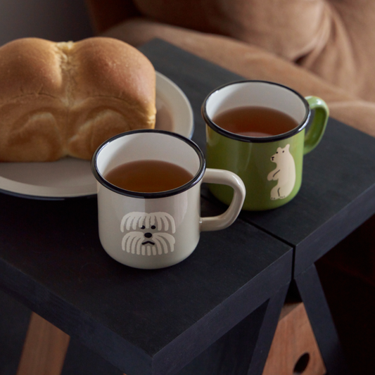 ｜WARMGREYTAIL｜ Enamel Mugs (3Colours)