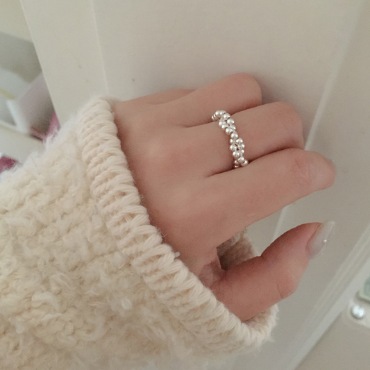 ｜moat｜ Grape Beads Ring (Silver925)