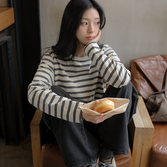 ｜98°C｜ ｜NEAH｜ Multi Stripe T-shirt
